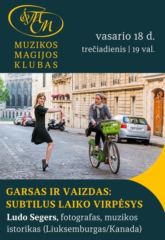 Pirkti bilietus Garsas ir vaizdas: subtilus laiko virpesys Vilnius, Muzikos magijos klubas Vasaris 18