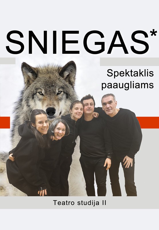 Купить билеты Sniegas* Spektaklis paaugliams ir jaunimui. Teatro studija II Vilnius, Meno erdvės VILEIŠIO18 Май 15