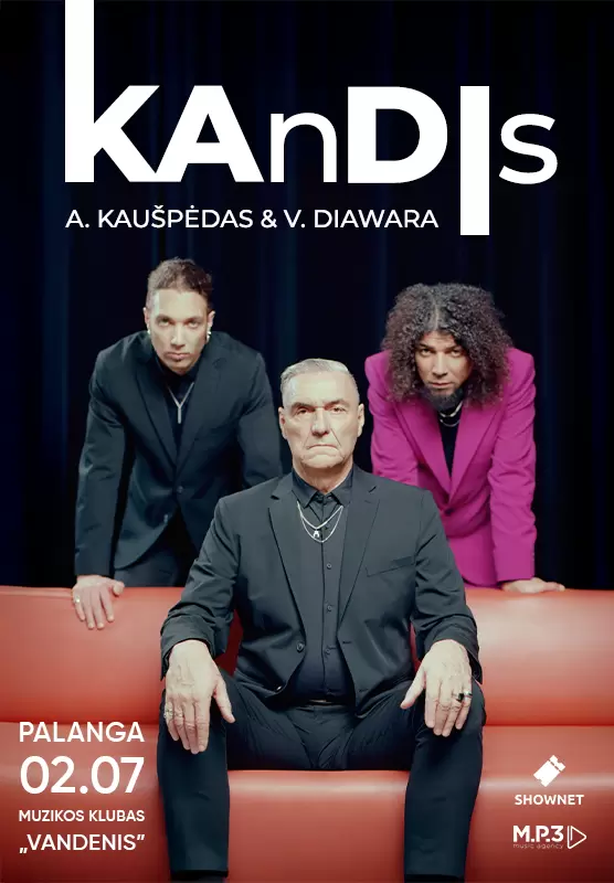 Pirkti bilietus KAnDIs | A. Kaušpėdas ir V. Diawara | Palanga Palanga, Muzikos klubas Vandenis Vasaris 07