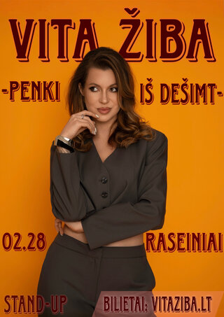 Pirkti bilietus VITA ŽIBA STAND-UP 