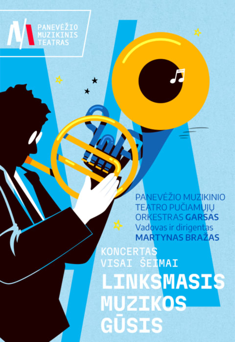 Купить билеты PMT | Koncertas šeimai LINKSMASIS MUZIKOS GŪSIS Panevėžys, Panevėžio muzikinis teatras Февраль 08