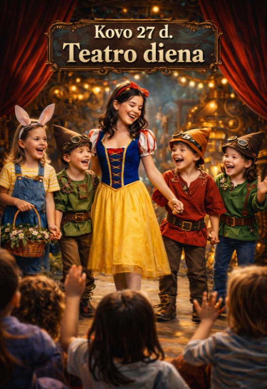 Pirkti bilietus O kur dingo Snieguolė? Vilnius, Teatro krantas Kovas 27