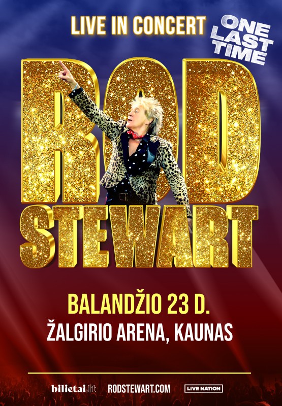 Pirkti bilietus Rod Stewart - One last time Kaunas, Kauno Žalgirio arena Balandis 23