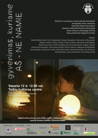 Pirkti bilietus Spektaklis „Gyvenimas, kuriame AŠ NE NAMIE“ | rež. L.Pocevičienė Telšiai, Telšių kultūros centras Vasaris 12