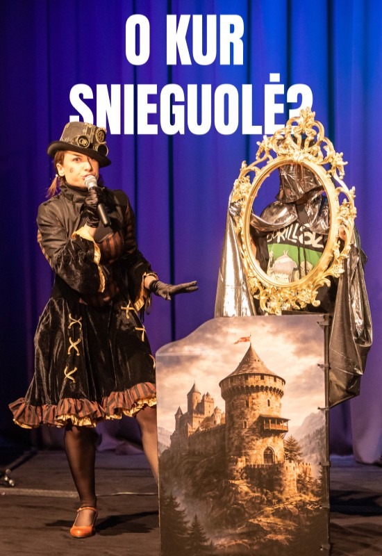 Pirkti bilietus O kur dingo Snieguolė? Vilnius, Teatro krantas Kovas 15