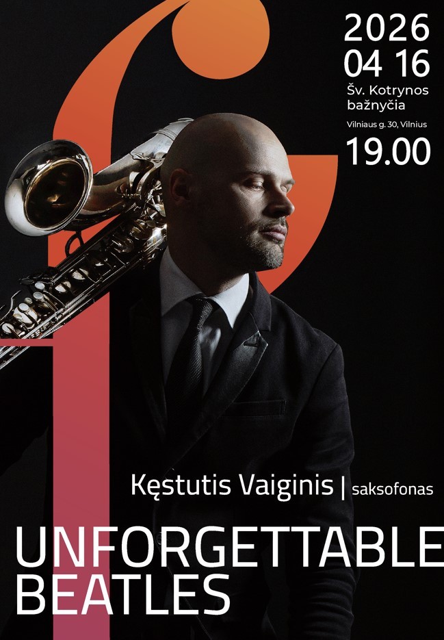 Pirkti bilietus UNFORGETTABLE BEATLES Vilnius, Šv. Kotrynos bažnyčia Balandis 16