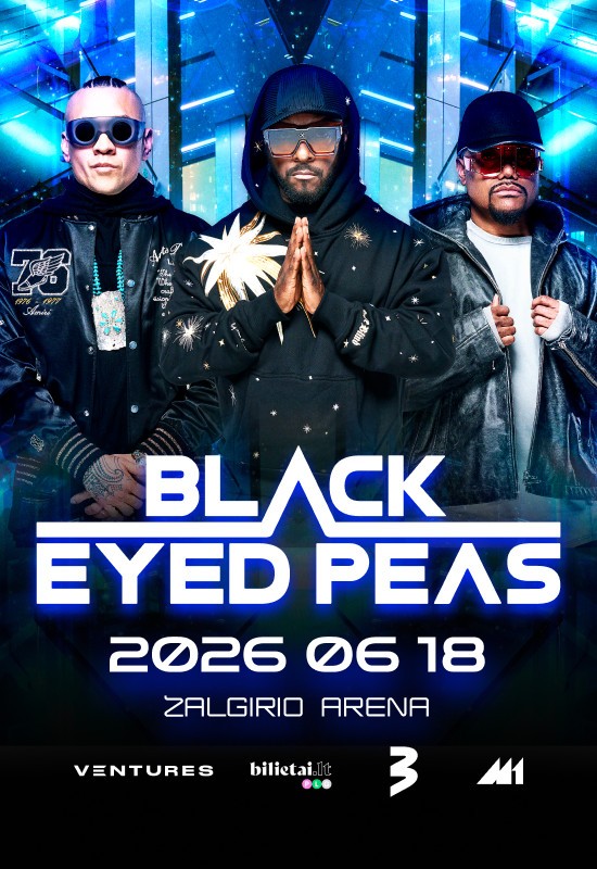 Pirkti bilietus Black Eyed Peas Kaunas, Kauno Žalgirio arena Birželis 18