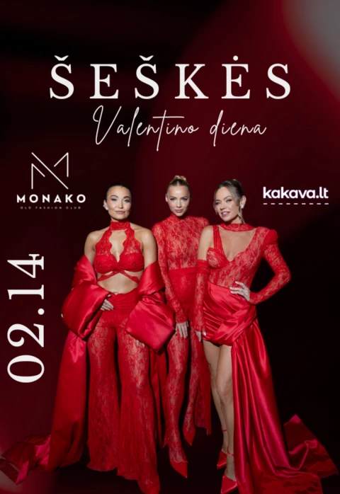 Pirkti bilietus Šeškės | Monako Old Fashion Club Vilnius, Monako Old Fashion Club Vasaris 14-15