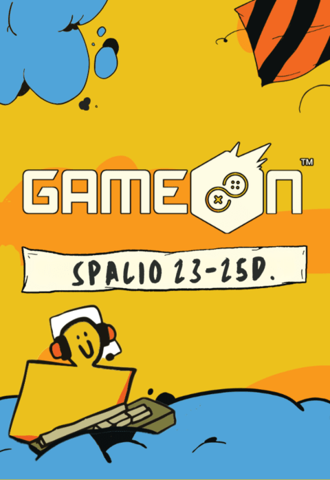 Pirkti bilietus GameOn 2026 Vilnius, Lietuvos parodų ir kongresų centras LITEXPO Spalis 23-25