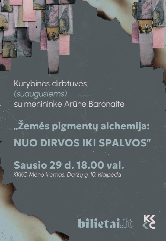 Buy tickets Kūrybinės dirbtuvės 