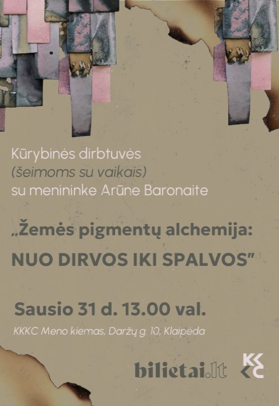 Pirkti bilietus Kūrybinės dirbtuvės 