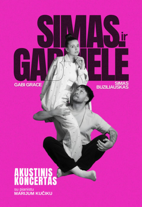 Pirkt biļetes Simas ir Gabrielė | Akustinis koncertas Klaipėda, AMBERi studija Februāris 14