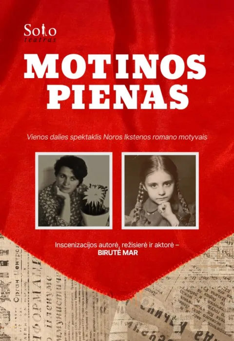 Купить билеты MOTINOS PIENAS | Spektaklis pagal N. Ikstenos romaną | Solo teatras Panevėžys, Panevėžio muzikinis teatras Март 12