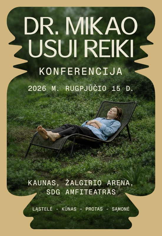 Pirkti bilietus Dr. Mikao Usui Reiki Konferencija Kaunas, Kauno Žalgirio arena Rugpjūtis 15