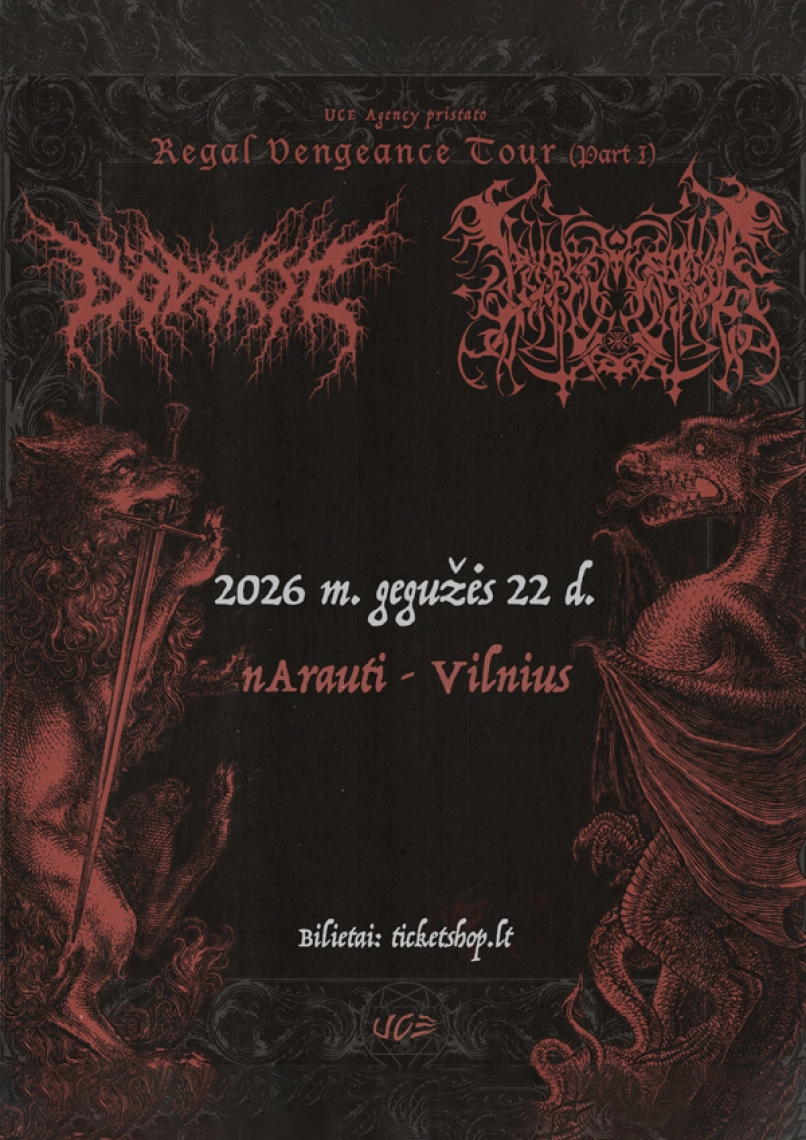 Pirkti bilietus Dödsrit / Lamp Of Murmuur | VILNIUS Vilnius, nArauti Gegužė 22