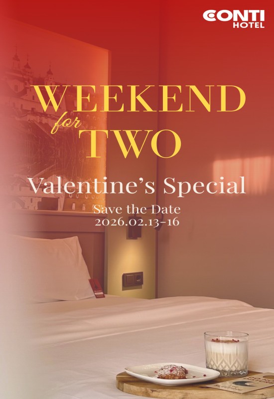 Pirkti bilietus VALENTINO VAKARAS: gyva muzika ir degustacinė vakarienė Vilnius, Conti Hotel Vasaris 14