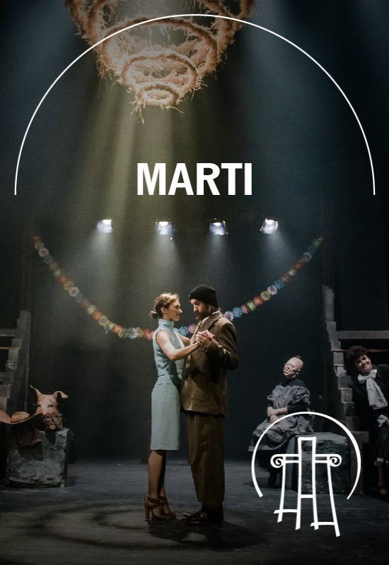 Pirkti bilietus VMT spektaklis | MARTI Vilnius, Valstybinis Vilniaus mažasis teatras Balandis 10