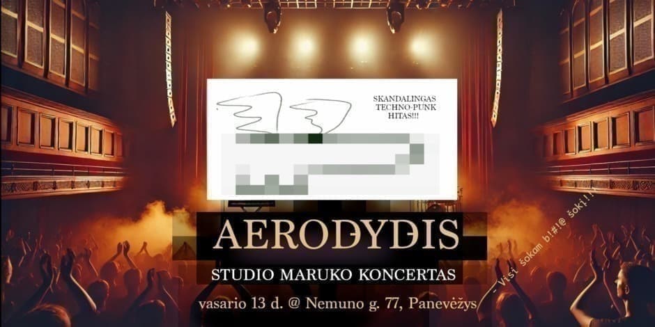 Pirkti bilietus AEROĐYĐIS Panevėžys, Desperado Vasaris 13