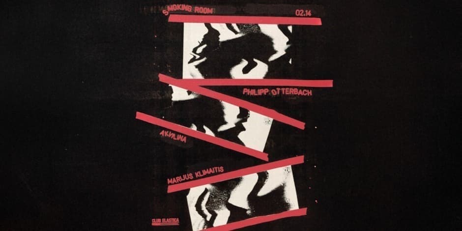 Pirkti bilietus SMOKING ROOM: PHILIPP OTTERBACH, AKVILINA, MARIJUS KLIMAITIS Vilnius, Elastica Vasaris 14-15