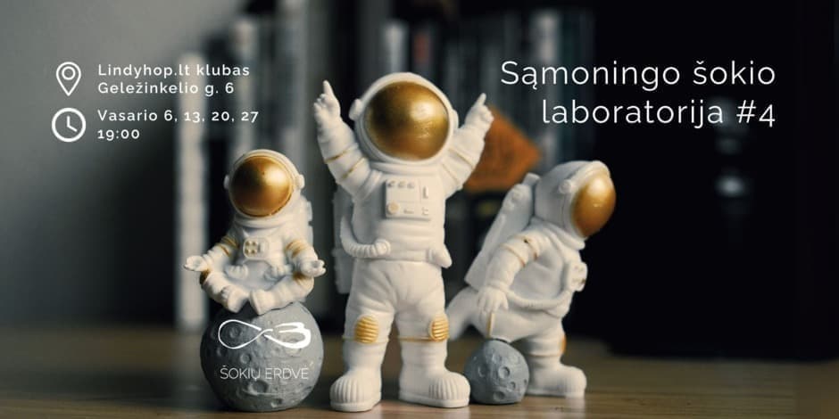 Купить билеты Sąmoningo šokio laboratorija #4 Vilnius, Lindyhop.lt Февраль 06