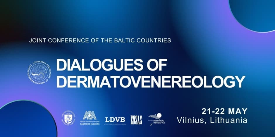 Pirkti bilietus Dialogues of dermatovenereology 2026 Vilnius, Radisson Blu Hotel Lietuva Gegužė 21