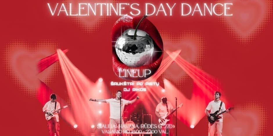 Buy tickets VALENTINE'S DAY DANCE Šiauliai, Havana February 14