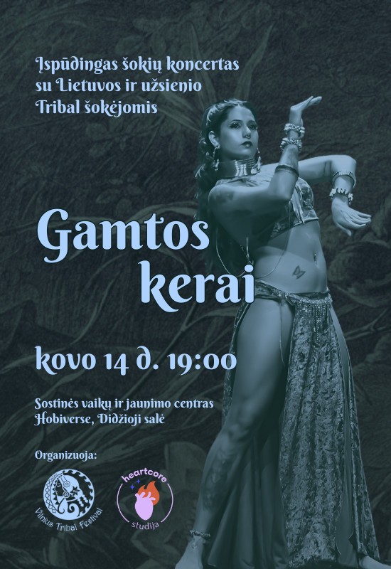 Pirkt biļetes Tribal šokių koncertas 