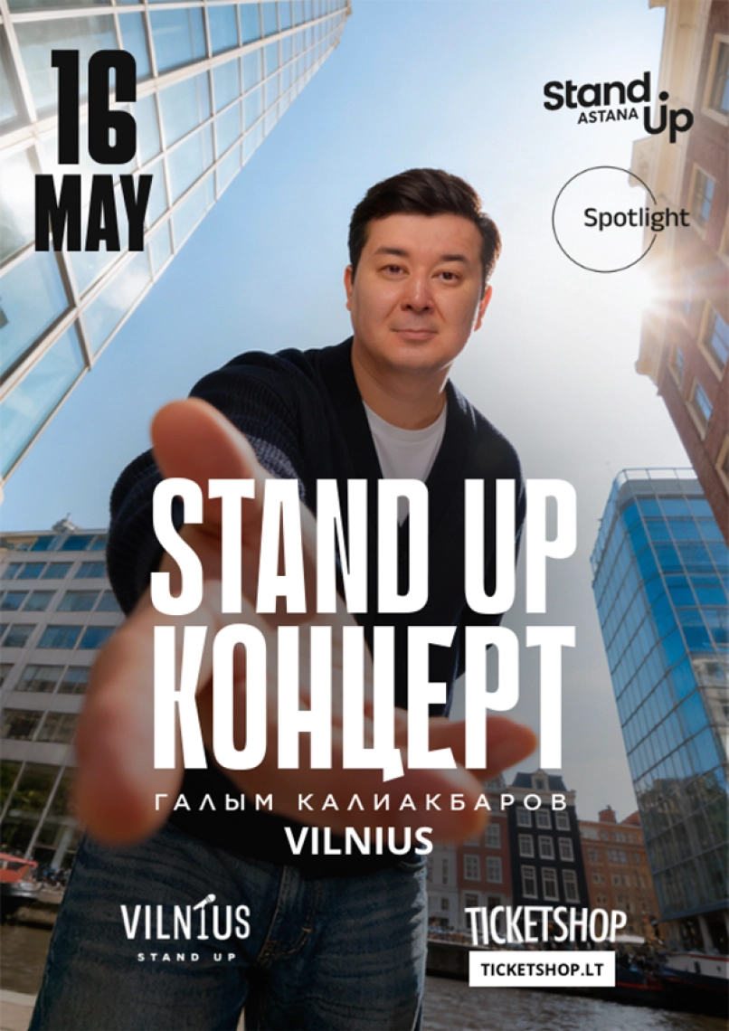 Pirkti bilietus Галым Калиакбаров | VILNIUS Vilnius, SMALA Gegužė 16