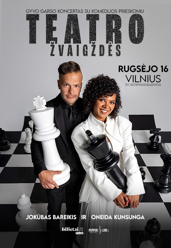 Pirkti bilietus Teatro žvaigždės | Vilnius Vilnius, Šv. Kotrynos bažnyčia Rugsėjis 16