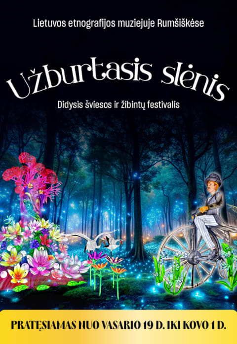 Pirkti bilietus Didysis šviesos ir žibintų festivalis „Užburtasis slėnis“ Rumšiškės, Lietuvos etnografijos muziejus Vasaris 27