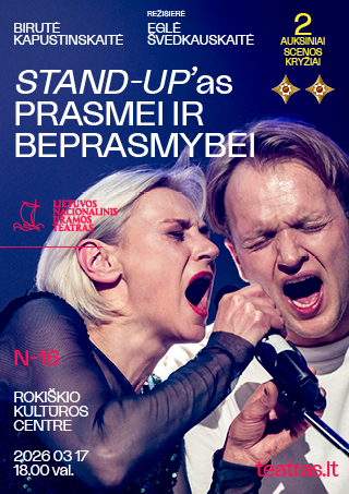Pirkti bilietus Birutė Kapustinskaitė. STAND-UP'AS PRASMEI IR BEPRASMYBEI Rokiškis, Rokiškio kultūros centras Kovas 17