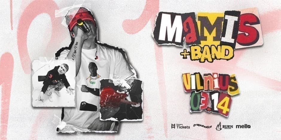 Pirkti bilietus Trapoholics: MAMIS + Band | 03.14 Vilnius Vilnius, Lukiškių kalėjimas 2.0 Kovas 14