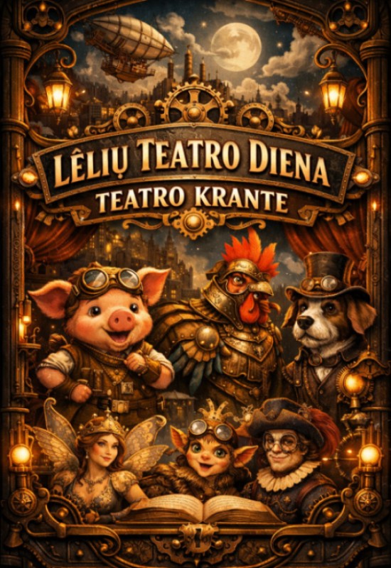 Pirkti bilietus Lėlių teatro diena Vilnius, Teatro krantas Kovas 19