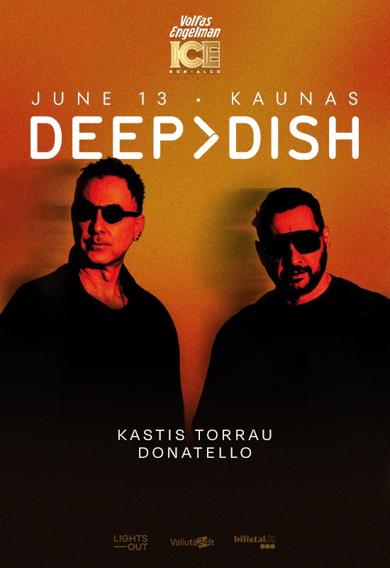 Pirkti bilietus Volfas Engelman ICE non-alco: DEEP DISH Kaunas, Volfas Engelman galerija Birželis 13-14