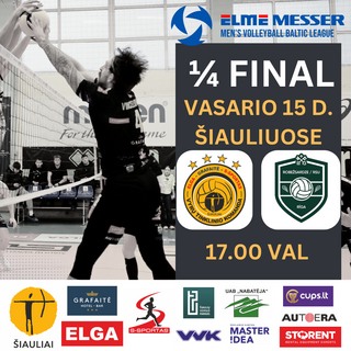 Buy tickets Baltijos vyrų tinklinio lygos rungtynės | Šiaulių 
