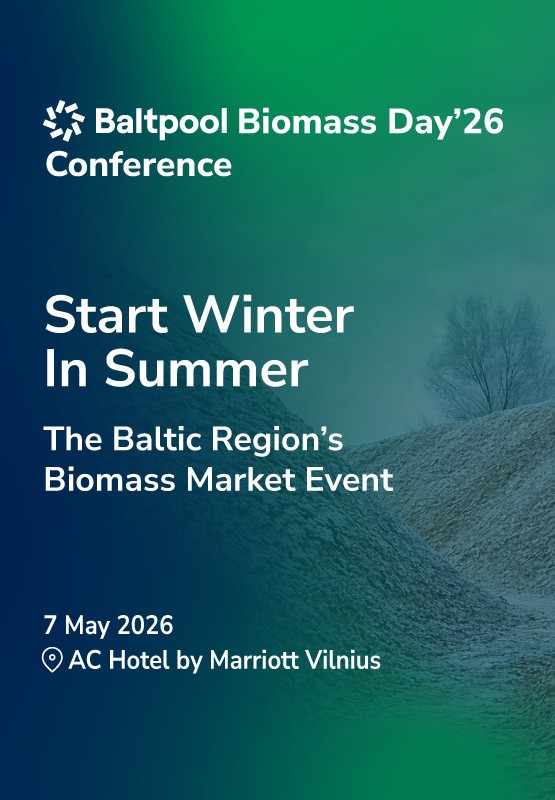 Pirkti bilietus Baltpool Biomass Day '26 conference Vilnius, AC Hotel by Marriott Vilnius Gegužė 06-07