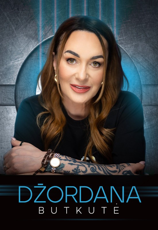 Buy tickets Džordana Butkutė | Varėna Varėna, Varėnos kultūros centras April 24