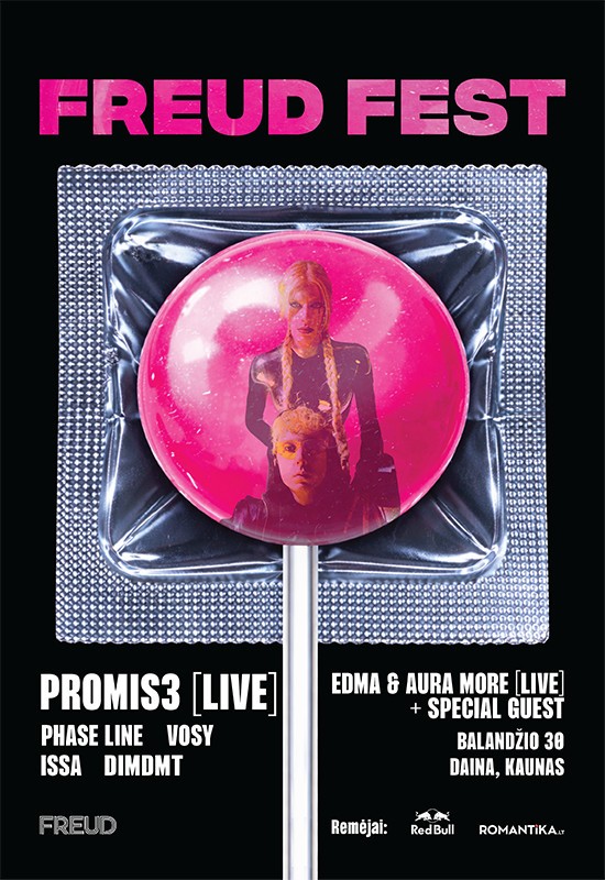 Pirkti bilietus FREUD FEST: PROMIS3 Kaunas, Daina Balandis 30 - Gegužė 01