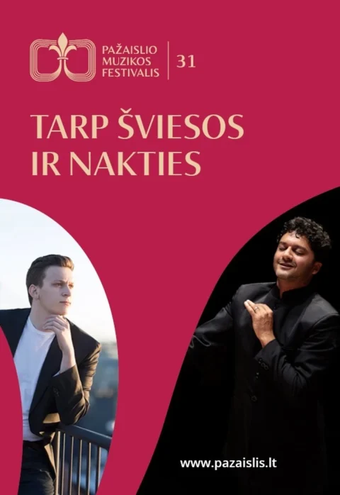 Купить билеты Tarp šviesos ir nakties Kaunas, Kauno valstybinė filharmonija Июнь 11