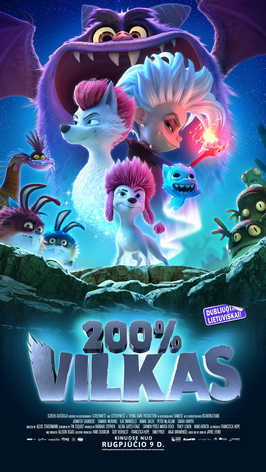 Buy tickets 200% vilkas (200% Wolf) Vilnius, MULTIKINO Ozas October 08