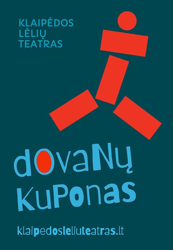 Pirkti bilietus Klaipėdos lėlių teatro dovanų kuponas Vilnius, Dovanų čekis Gruodis 31