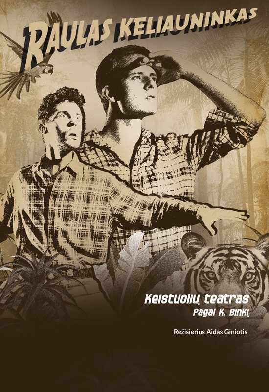 Buy tickets KEISTUOLIAI | Raulas keliauninkas Vilnius, Keistuolių teatras May 21