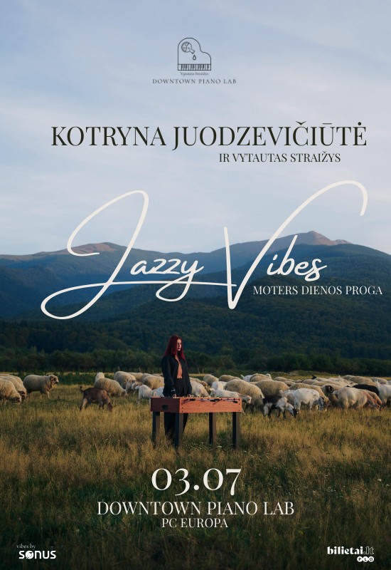 Pirkti bilietus Kotryna Juodzevičiūtė ir Vytautas Straižys | Jazzy Vibes Vilnius, Downtown Piano Lab, PC Europa Kovas 07