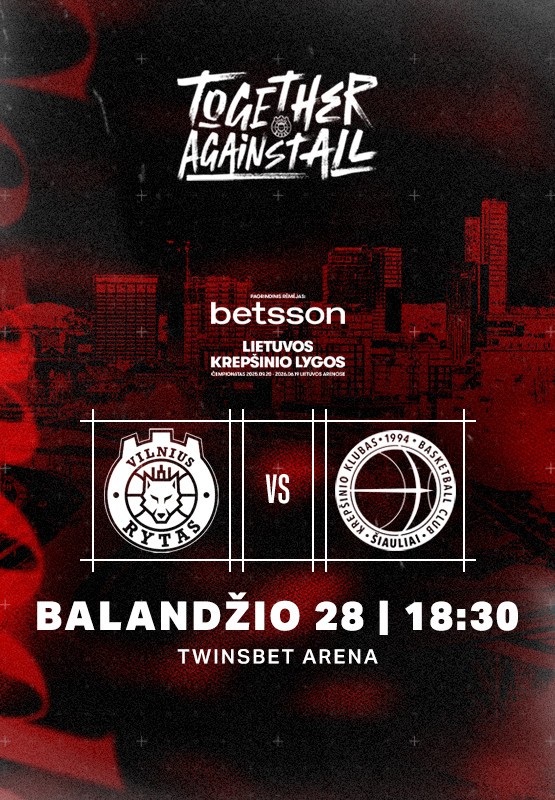 Buy tickets LKL: Vilniaus 