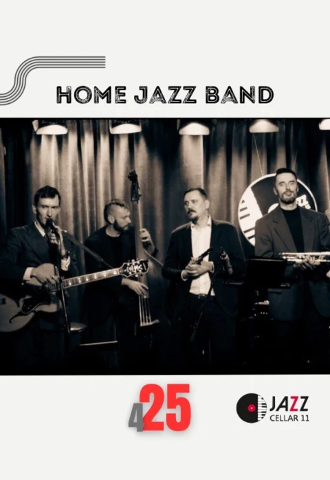 Buy tickets Home Jazz Band Vilnius, Jazz Cellar 11 April 25