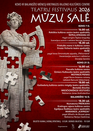 Pirkti bilietus Kaišiadorių kultūros centro mėgėjų teatro spektaklis MIESČIONIŠKOS VESTUVĖS Kretinga, Kretingos kultūros centras Kovas 21