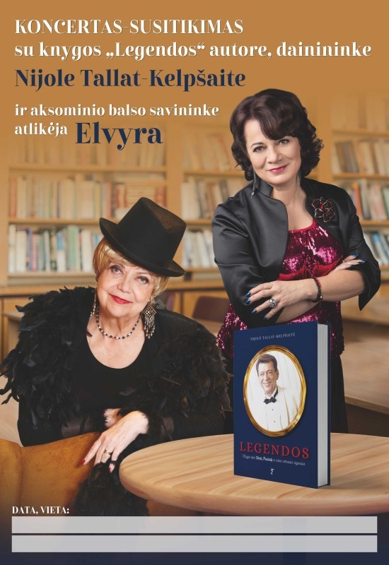 Buy tickets Koncertas-susitikimas su knygos 