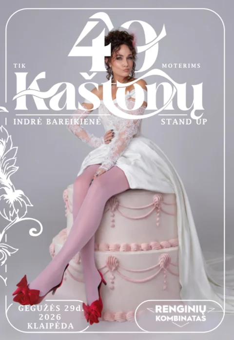 Pirkti bilietus Vakaras su Indre Bareikiene | KLAIPĖDA Klaipėda, Renginių kombinatas Gegužė 29
