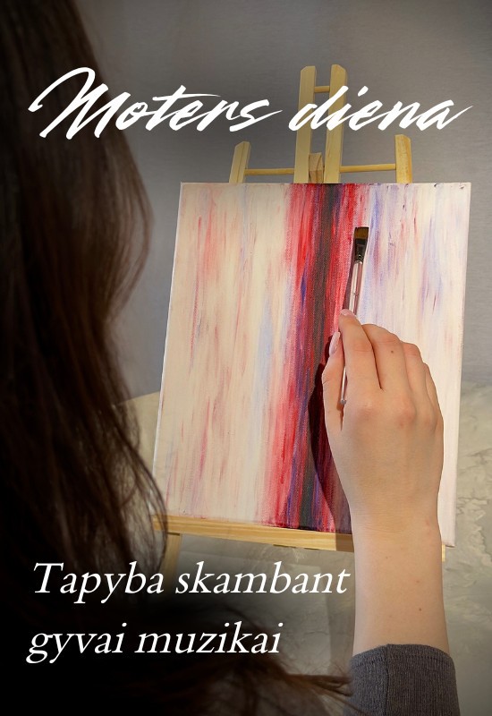 Pirkti bilietus Tapyba skambant gyvai smuiko muzikai Vilnius, Ant Body and Soul Space Kovas 08