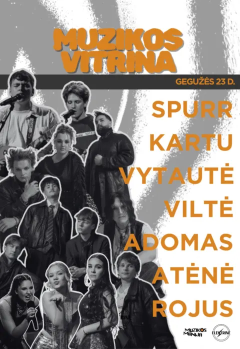 Pirkti bilietus Muzikos Vitrina Vilnius, ETM stogo terasa Gegužė 23